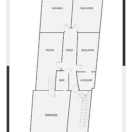 Altstadt - Exklusive 3-zi-wohnung Fuer 6 Personen Mit 90 Qm, Grosser Dachterrasse, Parkplatz, Wlan Appartamento *